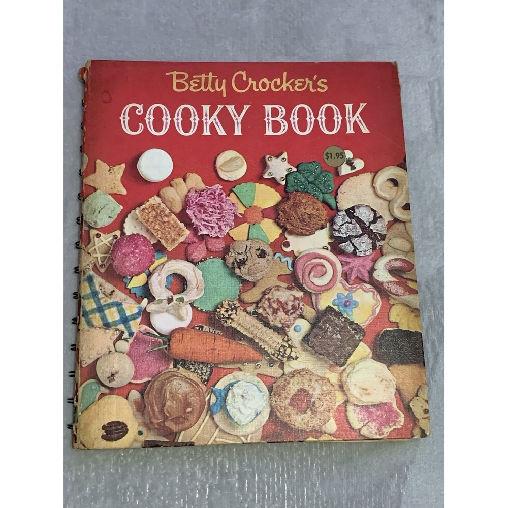 Vintage Cookbook Betty Crocker's 1963 Cooky Book Holiday 1st Edition 4th print